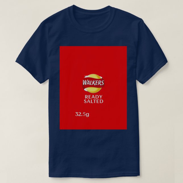 Walkers Redo Salted Crisps design  T Shirt (Design framsida)
