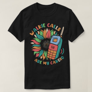 Walkie-samtalen är min Speciella solrosundervisnin T Shirt
