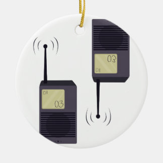 Walkie-Talkie Julgransprydnad Keramik
