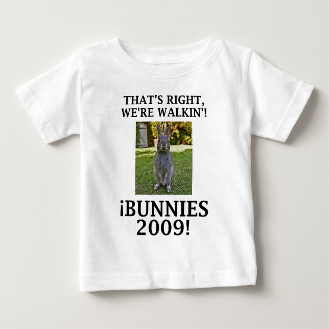 WalkinBunnies09 Tee Shirt (Framsida)
