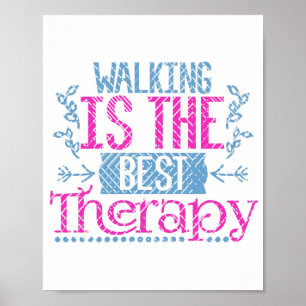 Walking är bästa terapiofferten poster