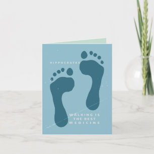 Walking är det bästa läkemedlet Hippocrates citat Kort