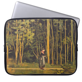 Walking at the Forest Kant (av Ferdinand Hodler) Laptop Fodral