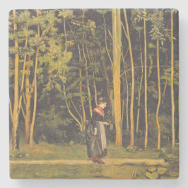 Walking at the Forest Kant (av Ferdinand Hodler) Stenunderlägg