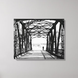 Walking Away Canvas