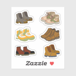 Walking Boot Stickers Klistermärken