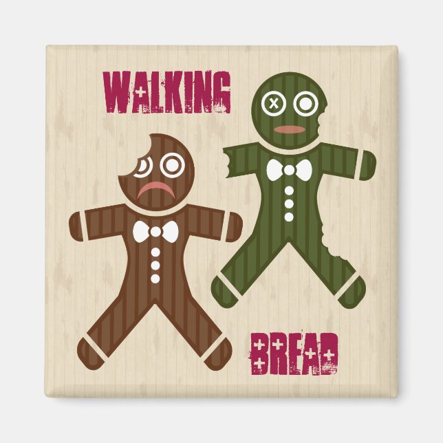 Walking Bread Magnet (Framsidan)
