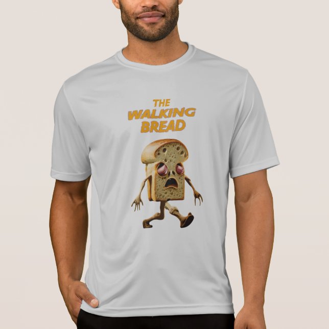 Walking Bread T Shirt (Framsida)