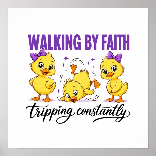 Walking By Faith Ankor Poster  (Framsidan)
