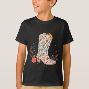 Walking By Faith Trippande Konstant Kristna Västra T Shirt