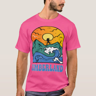 Walking Cumberland Hiking Väg Kusten Ways och Ri T Shirt