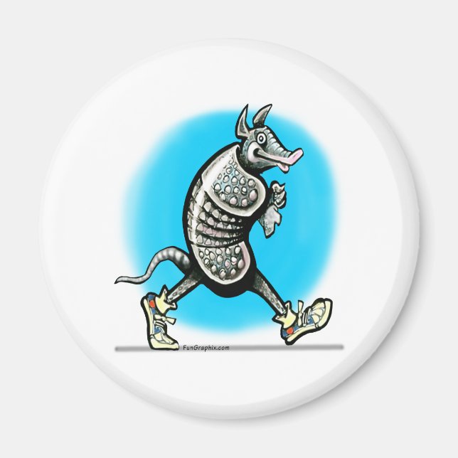 Walking Dillo Magnet (Framsidan)