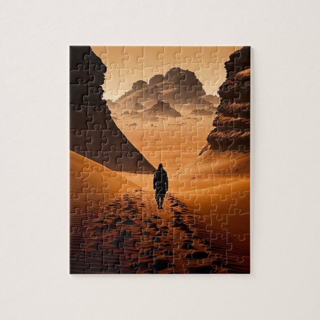 Walking Dune Puzzle Pussel (Vertikal)