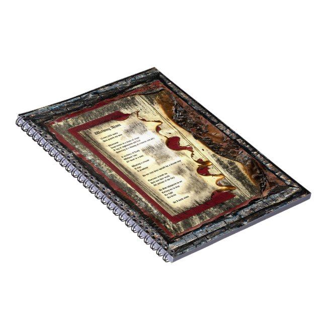 Walking Ensam Anteckningsbok (Högra Sidan)