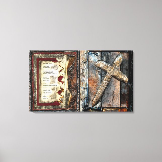 Walking Ensam & Kor of Strength Canvastryck (Framsida)