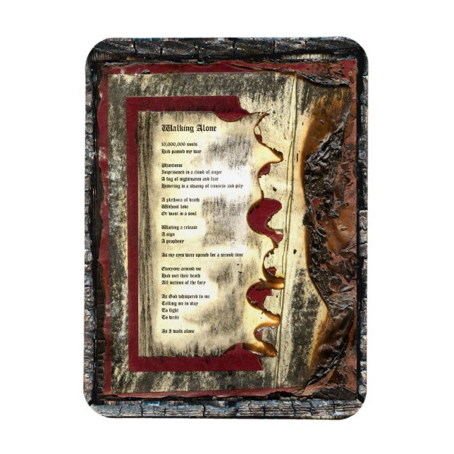 Walking Ensam Magnet (Vertikal)