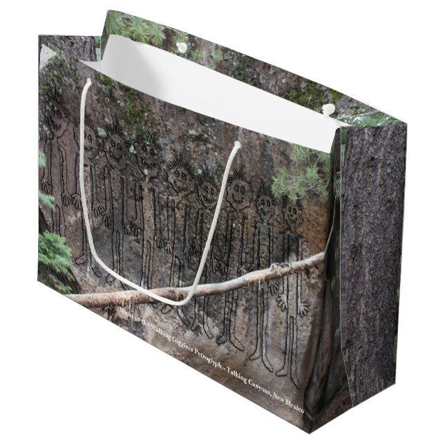 Walking Gigglers Petroglyph-natten (Framsidan Vinklad)