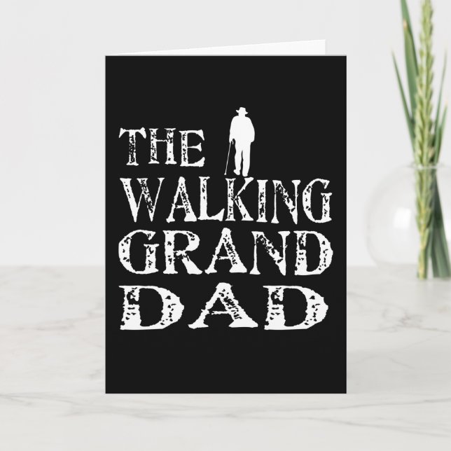 Walking Grand Pappa Kort (Framsida)