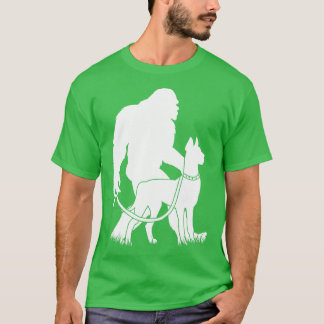 Walking Great dane Hund T Shirt
