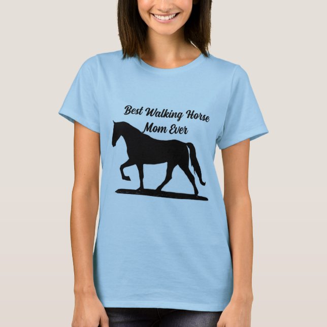 Walking Horse Mamma T-Shirt (Framsida)