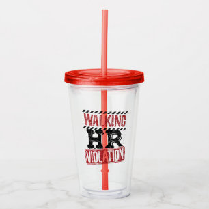 Walking HR Violation Human Resources Nightmare Take Away Mugg