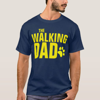 Walking Hund Pappa T Shirt