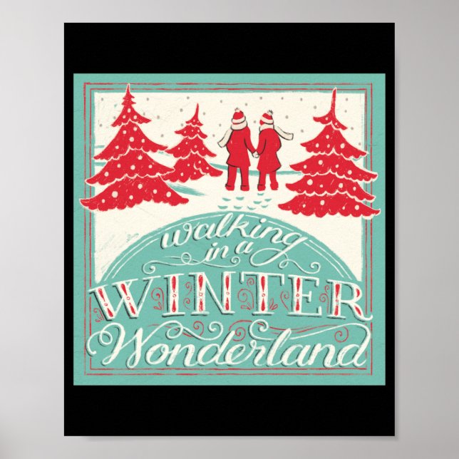 Walking In A Winter Wonderland  Poster (Framsidan)