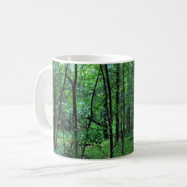 Walking in the Forest, Chester, South Carolina Can Kaffemugg (Framsida vänster)