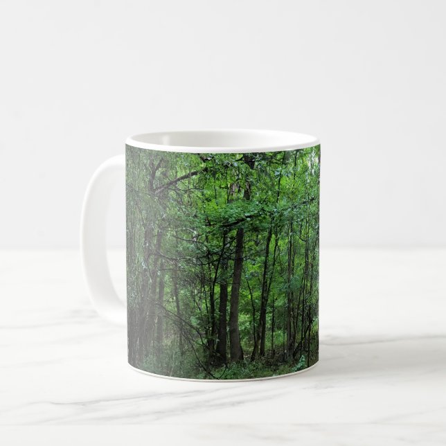 Walking in the Forest, Chester, South Carolina Can Kaffemugg (Framsida vänster)