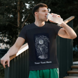 Walking in the Måne Planet T-Shirt