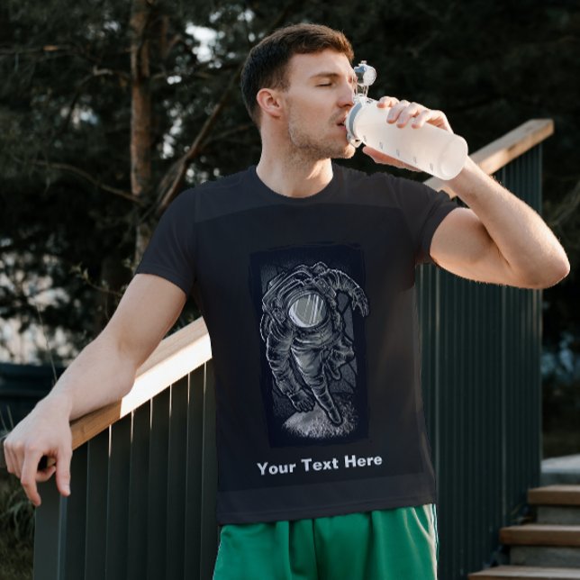 Walking in the Måne Planet T-Shirt (Skapare uppladdad)