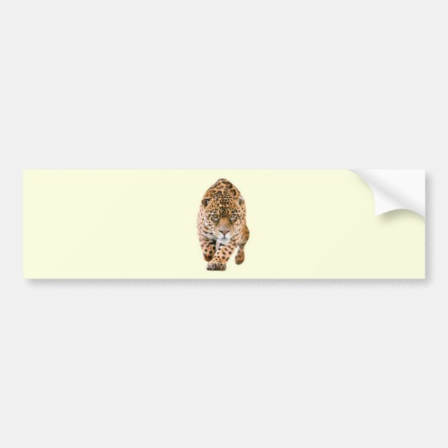 Walking Jaguar Öga Bildekal (Framsidan)