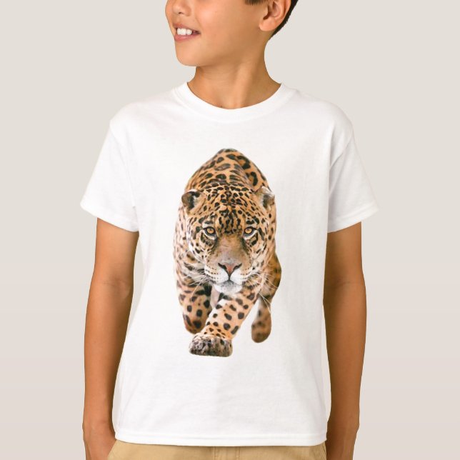 Walking Jaguar Öga T-shirt (Framsida)