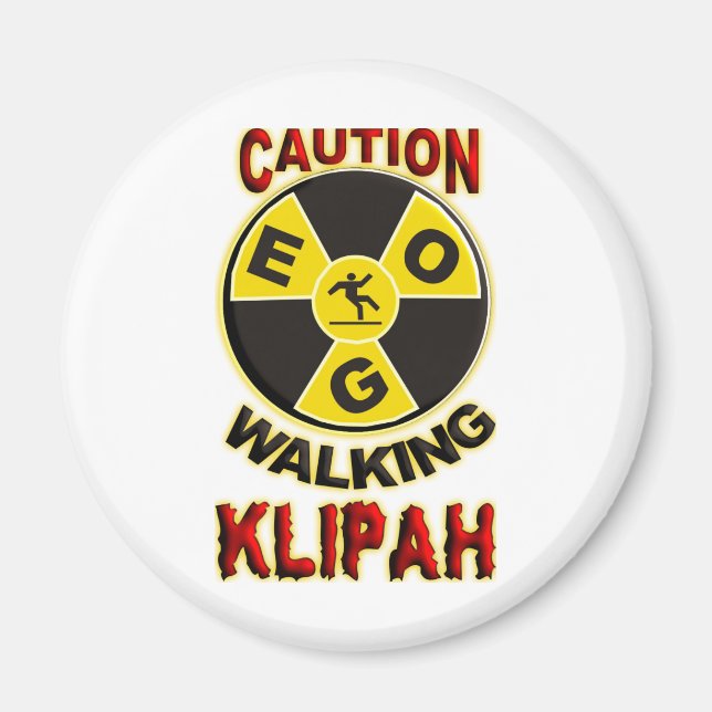 Walking Klipah Magnet (Framsidan)