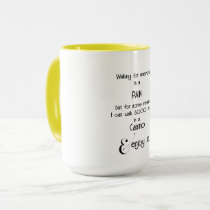 "Walking"-kombination Mugg