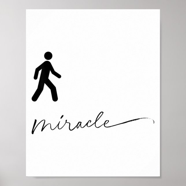 Walking Miracle Apparel  Poster (Framsidan)