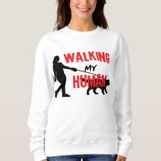 Walking My Human T Shirt