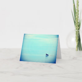 Walking on Vatten Notecards Kort