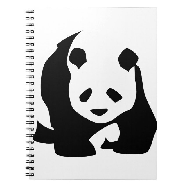 Walking Panda Anteckningsbok (Framsidan)