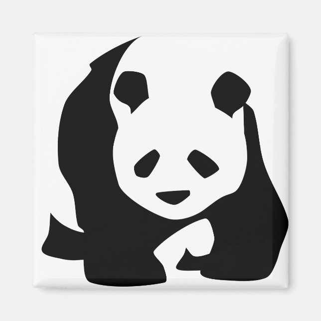 Walking Panda Magnet (Framsidan)
