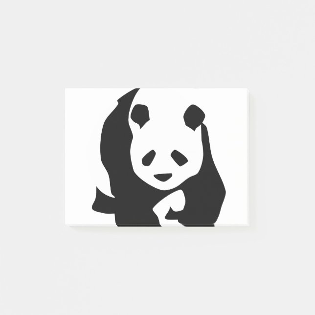 Walking Panda Post-it Block (Framsida)