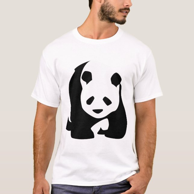 Walking Panda T Shirt (Framsida)