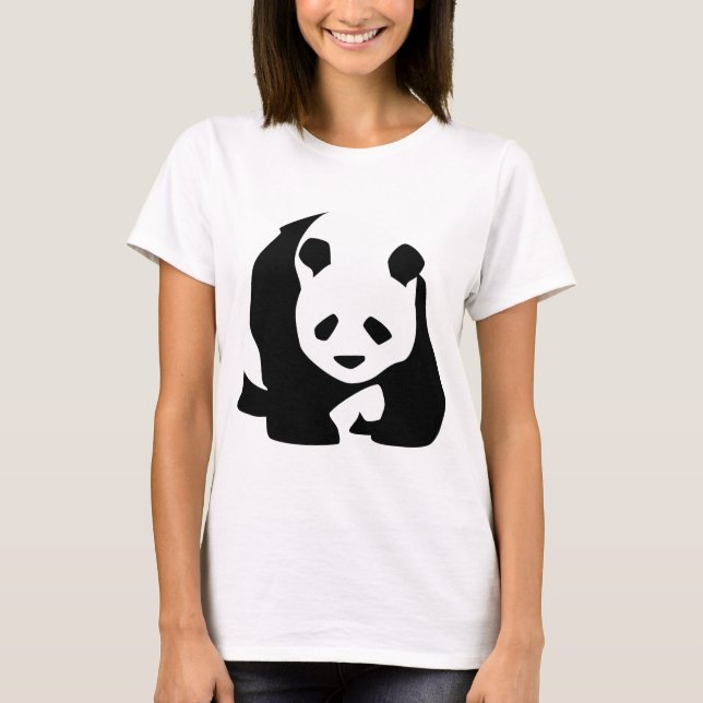 Walking Panda T Shirt (Framsida)