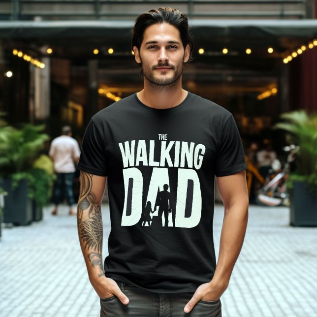 Walking Pappa Funny Parody T Shirt (Skapare uppladdad)