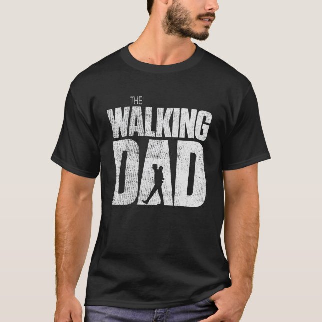 Walking Pappa T-Shirt (Framsida)