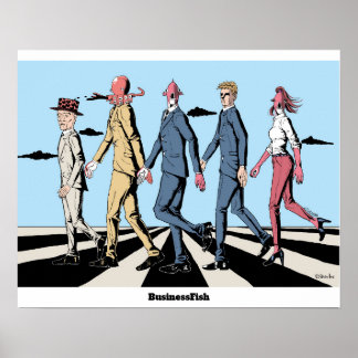 Walking Poster