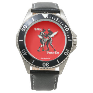 Walking Powder Keg Armbandsur