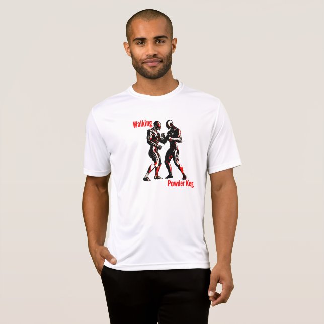 Walking Powder Keg T Shirt (Hel framsida)
