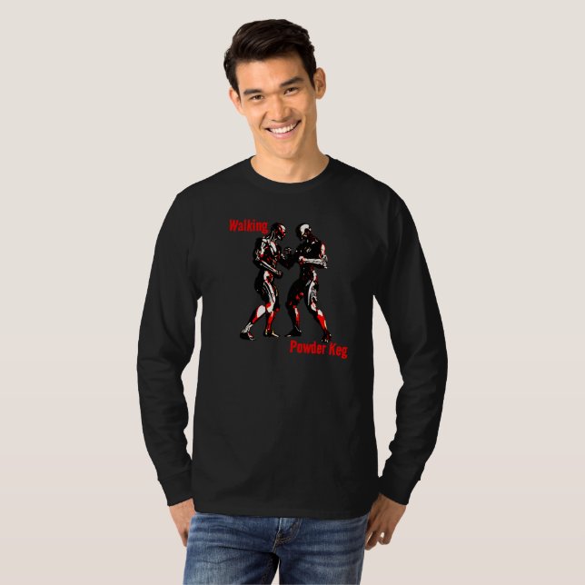 Walking Powder Keg T Shirt (Hel framsida)