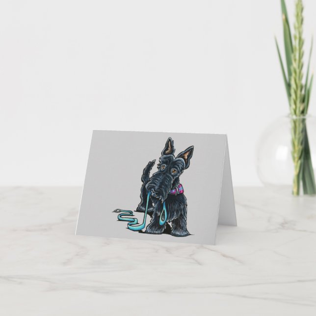 Walking Scottie Kort (Framsida)